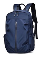 Mochila Sports Ejecutiva Impermeable USB Lapto - Azul