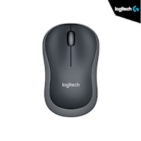 MOUSE LOGITECH M185 WIRELESS BLACK (910-002225)