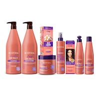 Set de tratamiento completo Curly Monoi 1Lt Be Natural