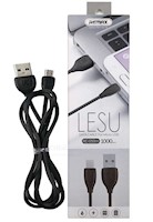 Remax Lesu Cable Micro USB RC-050m-Negro