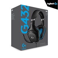 AUDIFONO C/MICROFONO GAMER LOGITECH G432 7.1 USB BLACK