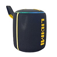 Parlante Portátil Lidimi LD-S824 Bluetooth 5.2 Extra Bass 10W con Luces RGB y Radio FM, batería 12 horas y carga USB-C