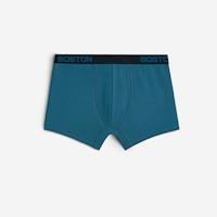 Boxer Corto Boston Kids Azul Acero