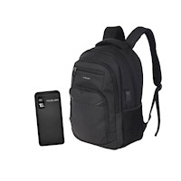 Pack Mochila resistente porta laptop + Cargador Portatil 20W Carga Rápida Kuzler