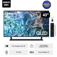 Televisor Samsung QLED Tizen OS Smart Tv 43" 4K QN43Q65DAGXPE - Nuevo 2024