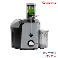 Extractor de Jugo Finezza FZ-9095EX 800 watts Negro