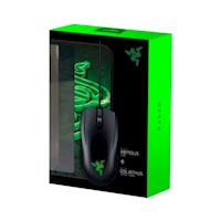 kit Gaming Razer Mouse Abyssus Lite+Mouse Pad Goliathus Mobile Construct Black