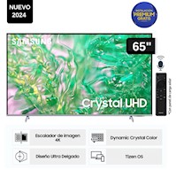 Televisor Samsung LED Smart TV 65 Crystal UHD 4K- UN65DU8200GXPE - Nuevo 2024
