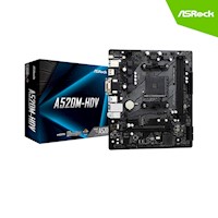 PLACA ASROCK A520M-HDV AMD RYZEN DDR4 AM4 2DDR4 Sopor.64GB HDMI/VGA