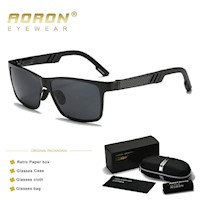 Lentes de sol Aoron - Sport - Polarizados UV400 - Negro