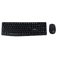 Kit Office HAVIT KB278GCM Teclado y Mouse Inalámbrico Negro