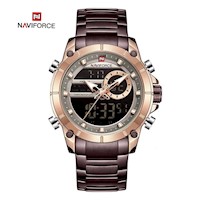 Reloj Naviforce NF9163M Analógico y Digital de Acero