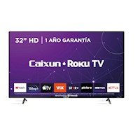 Smart TV Caixun LED 32" HD Roku TV C32V1HR