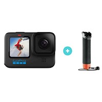 COMBO CAMARA DIGITAL GOPRO HERO10 BLACK CHDHX-102-RW + HANDLER GOPRO AFHGM-003 SOPORTE DE CAMARA C/EMPUÑADERA FLOTANTE