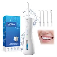 Irrigador Dental 6 Funciones + 4 Puntas de chorro