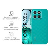 Smartphone HONOR X8c 8GB+256GB - Verde