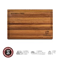 Tabla De Picar Parrillera Mediano
