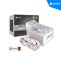 FUENTE DE PODER ANTRYX XBR-650 80 PLUS BRONZE 650W BLANCO