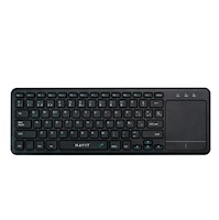 Teclado Halion KB234WB-SP Touch Pad Integrado negro