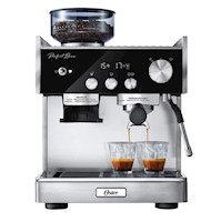 Cafetera Oster BVSTEM7400 para Espresso con Molinillo Inteligente