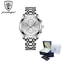 Reloj POEDAGAR para Hombre - Acero - Blanco