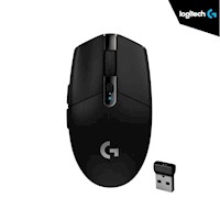 Mouse Lightspeed inalámbrico Logitech G305,200-12.000 dpi,6 botones,Negro,USB.