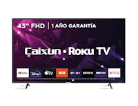 Smart TV Caixun LED 43" FHD Roku TV C43V1FR