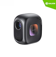 PROYECTOR HAVIT PJ215 PRO SMART1280 x 720 4K 7000 LUMENES,250 ANSI LUMENS ANDROID TV 9.0 SPEAKER WIFI AV,HDMI BLACK