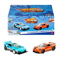 Hot Wheels Autos de Fricción Pullback Surtido Blister x1