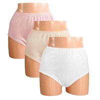 Pack x3 Trusas Clásicas Sweet Cotton Multicolor 1