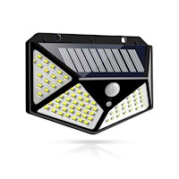 Lampara Solar Ultrabyte con Sensor de Movimiento - 100 Leds incorporados