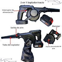 Sopladora Inalámbrica de Aire