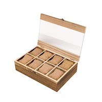 Organizador de Lujo para 8 Relojes - Material madera