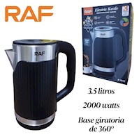 Hervidor Grande Eléctrico Raf R 7817 3,5 litros