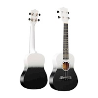 UKELELE CONCIERTO BLACK & WHITE
