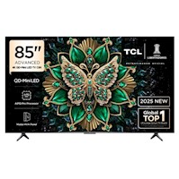 Televisor TCL Mini LED 85" QD UHD 4K Smart Google TV 85C6K - Nuevo 2025