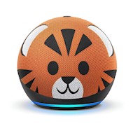 Echo Dot Alexa 4ta Kids Edition Tigre