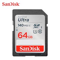 MEMORIA SANDISK SD 64GB 140MB/S ULTRA