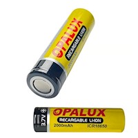 Bateria Opalux Recargable Li-ion 37v 2000mah Icr18650