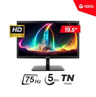 MONITOR TEROS TE-1915S 19.5" 1600 x 900 TN 75Hz, 5 ms HDMI/VGA