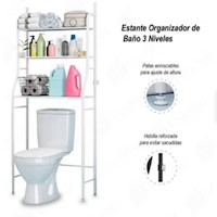 Estante Para Baño Organizador De Baño De Tres Niveles