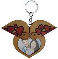 Llavero Corazón Porta-Foto