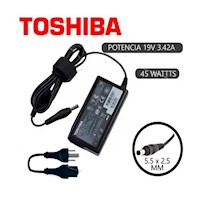 Cargador compatible Laptop Toshiba 19V 2.37A 45w 5.5x2.5mm