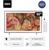 Televisor Samsung The Frame 50" QN50LS03D Qled 4k Tizen Os Smart - Nuevo 2024