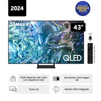 Televisor Samsung QLED Tizen OS Smart Tv 43" 4K QN43Q65DAGXPE - Nuevo 2024