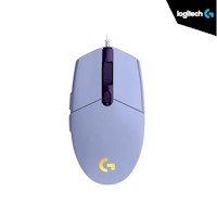 MOUSE LOGITECH G203 LIGHTSYNC LILA GAMING LED-RGB