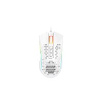 MOUSE REDRAGON STORM ELITE M988W-RGB WHITE DPI 16000 USB  PANAL DE ABEJA