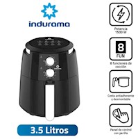 Freidora de Aire INDURAMA 3.5L FAI35MN Negro