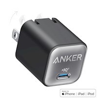 Cargador de Pared Anker 511 Ultra Compacto Nano 3 Pro 30W Negro