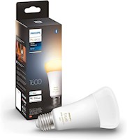 Philips Hue - Bombilla LED Inteligente, A67 E27, Luz Blanca y de Colores, 13W (Eq.100W) 1600 lúmens, Compatible con Alexa